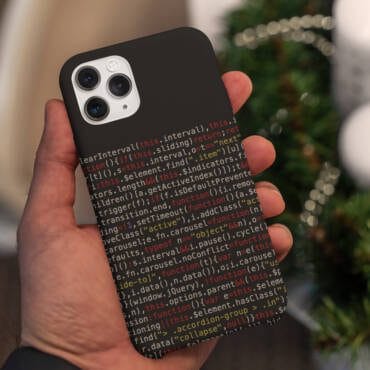 Software Coding Mobile Case