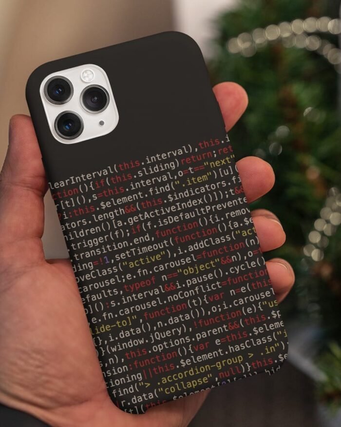 Software Coding Mobile Case