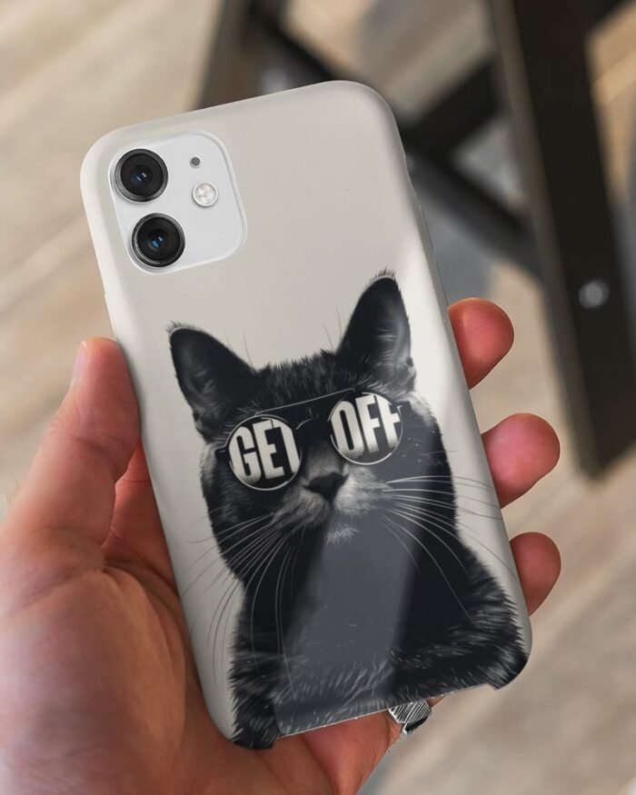 Get Off Thug Cat Mobile Case