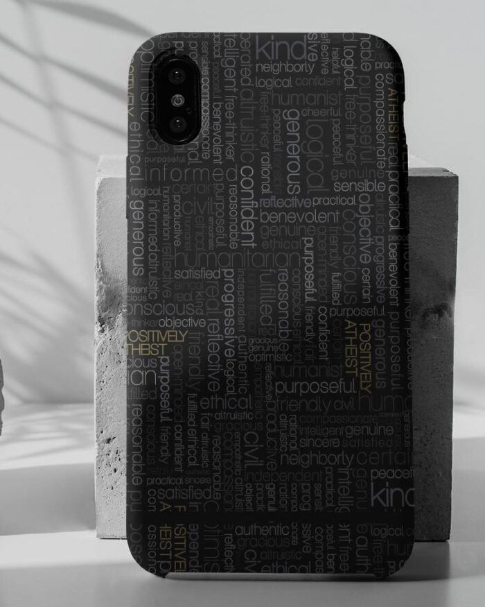 Special Typographic Mobile Case