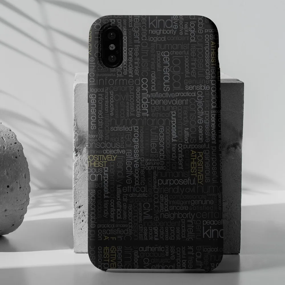 Special Typographic Mobile Case