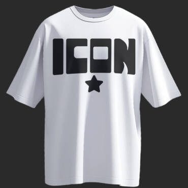 ICON White Tee - Allu Arjun