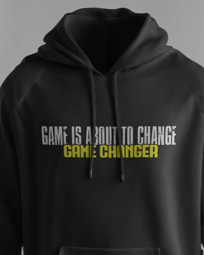 Game Changer Black Hoodie