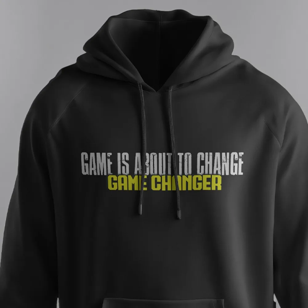 Game Changer Black Hoodie