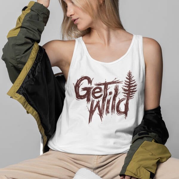 Get Wild Graphic Tank Top