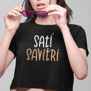 Sati Savitri Crop Top