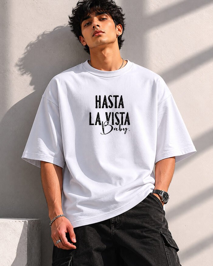 Hasta La Vista Baby – White