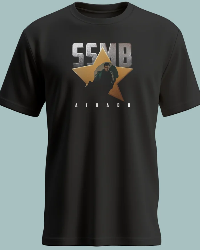Unisex Athadu Tribute T-Shirt for Mahesh Babu Fans – Limited Edition | Kloch.in