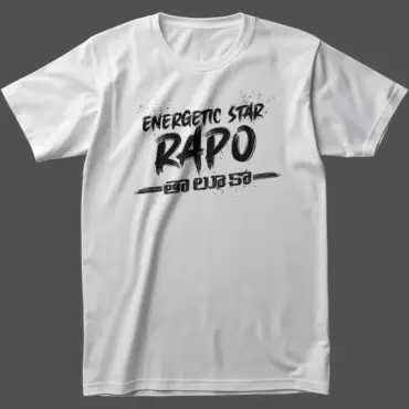 White Andhra King Taluka Unisex T-Shirt inspired by Ram Pothineni – Energetic Star RAPO graphic – 180 GSM Cotton