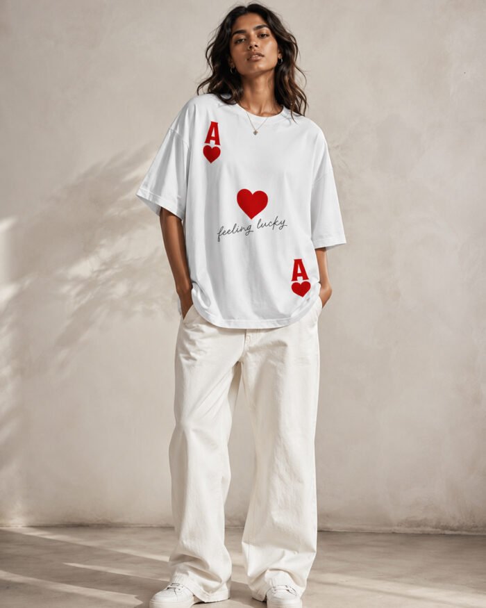 Feeling Lucky Ace Heart | Valentine's Day T-Shirt