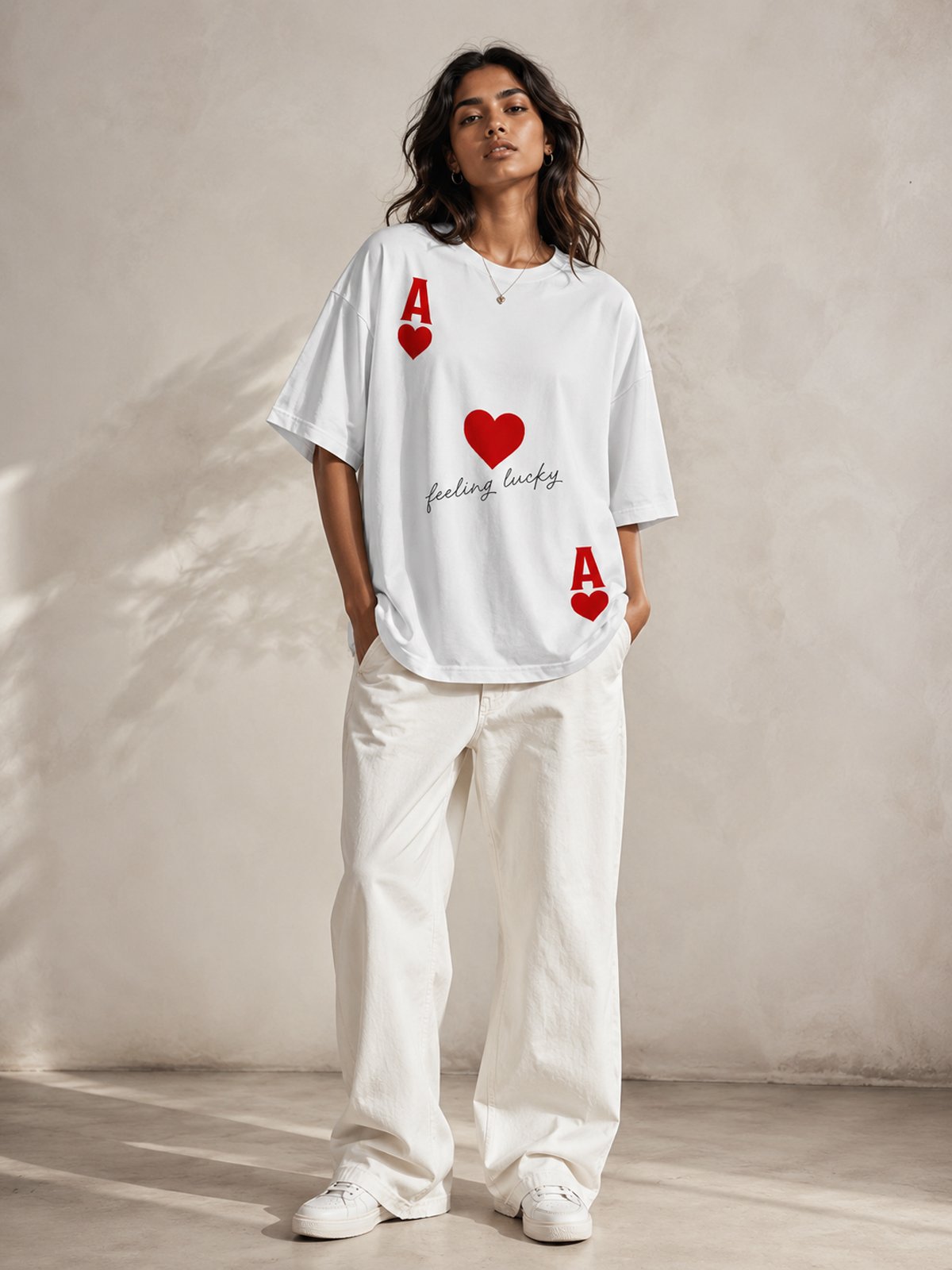 Feeling Lucky Ace Heart | Valentine’s Day T-Shirt